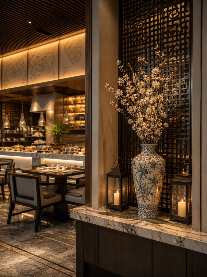 Salle du restaurant Maison Buffet